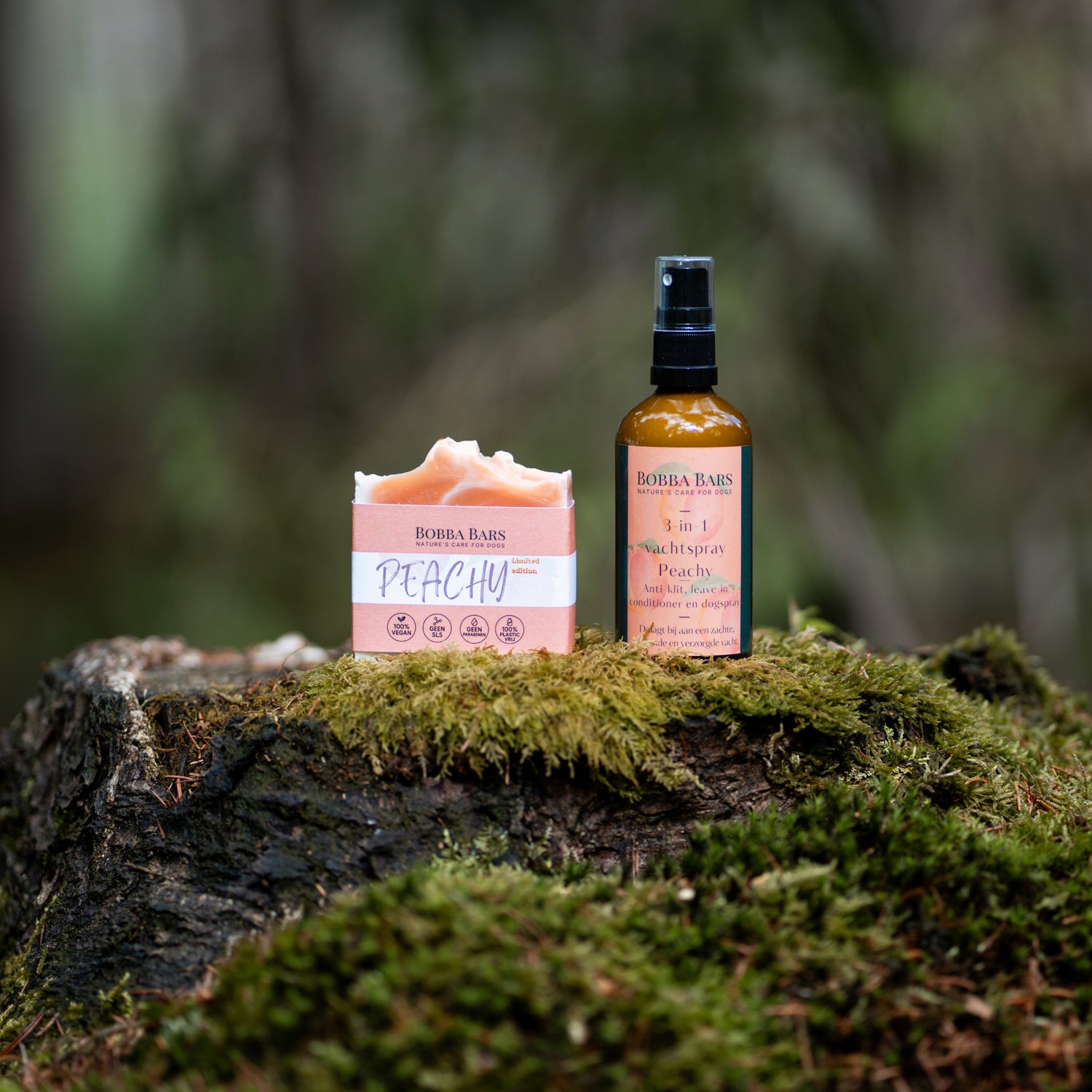 Bobba Bars - Peachy Soapbar + Vachtspray
